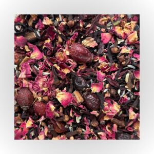 nyxie’s tickled pink herbal tea